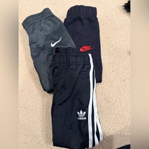 Adidas and Nike Kids Joggers